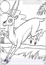 coloriage-gazelle-1